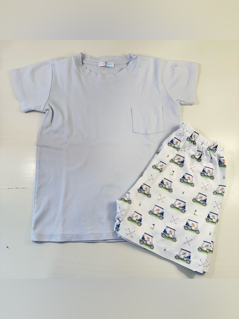 Baby Loren Pima Golf Short Set 6